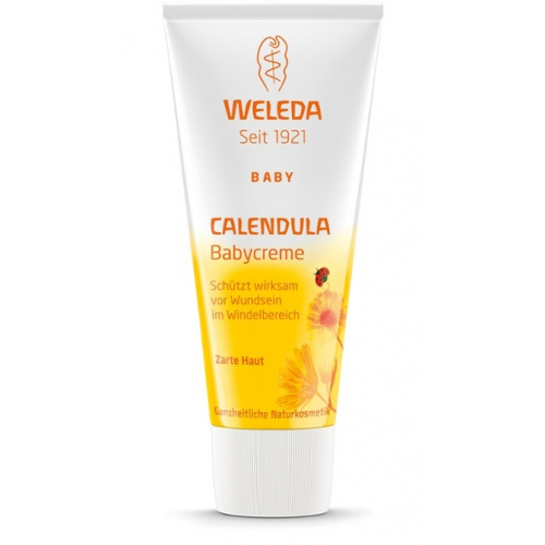 WELEDA Крем Calendula для Младенцев с Календулой для Защиты Кожи В Области Пеленания, 75 мл
