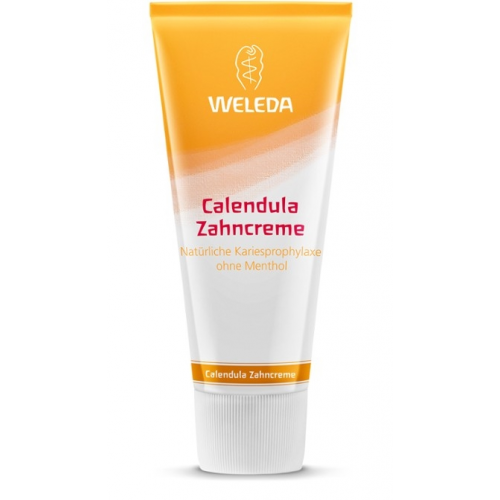 WELEDA Паста Calendula Зубная с Календулой Без Запаха Мяты, 75 мл