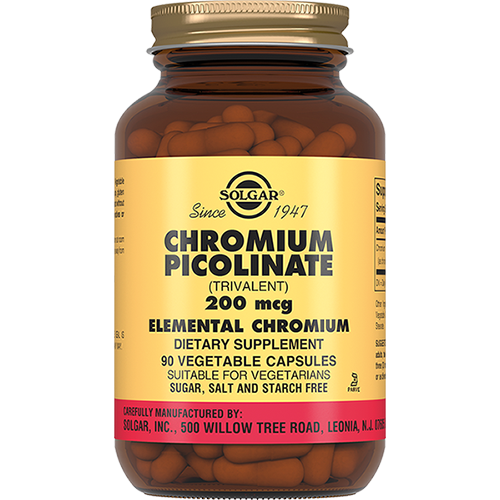 Solgar Капсулы Chromium Picolinate Пиколинат Хрома №90