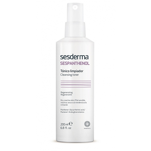 Sesderma Тоник Sespanthenol Cleansing Toner Очищающий Восстанавливающий, 200 мл