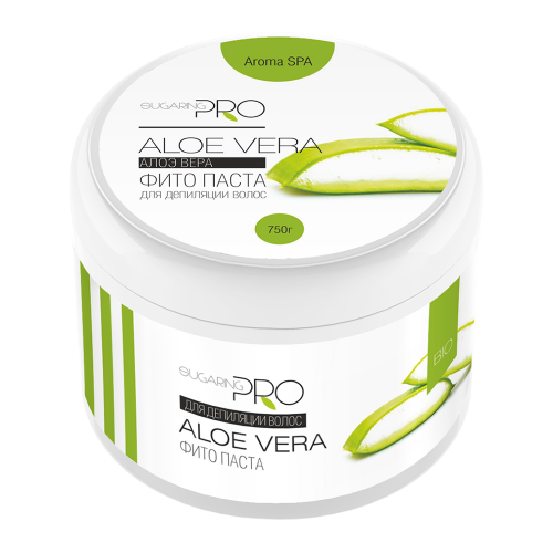 Sugaring PRO Паста Aloe Vera Сахарная Фито Алоэ Вера Универсальная Лето, без Разогрева, 750г