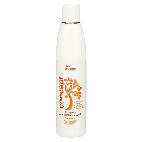 Concept Шампунь Argana Shampoo для Волос с Аргановым Маслом, 250 мл
