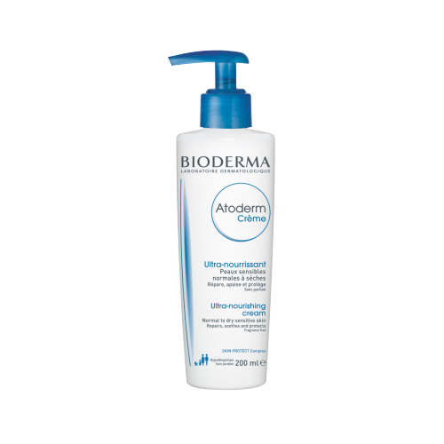 Bioderma Крем Atoderm Cream с Помпой Атодерм, 200 мл