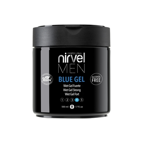 Nirvel Professional Гель Blue Gel для Укладки Волос Сильной Фиксации, 500 мл
