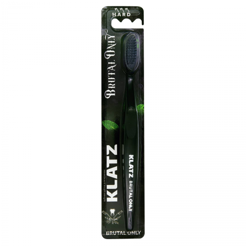 Klatz Щетка Brutal Only Зубная для Взрослых Жесткая, 1 шт