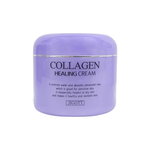 JIGOTT Крем Collagen Healing Cream Питательный Ночной с Коллагеном, 100 мл