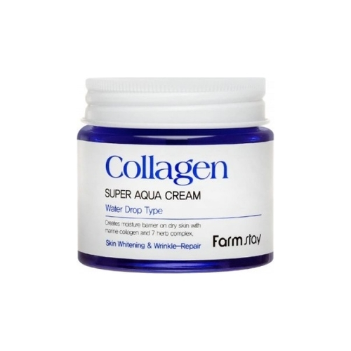 FarmStay Крем Collagen Super Aqua Cre Суперувлажняющий с Коллагеном, 80 мл