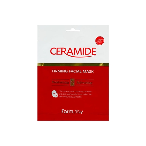 FarmStay Маска Ceramide Firming Facial Mask Укрепляющая Тканеваяс Керамидами, 27г