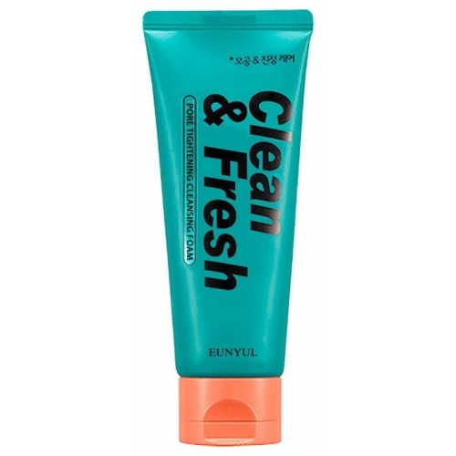 Elancyl Пенка Clean & Fresh Pore Tightening Foam Cleanser Очищающая для Сужения Пор, 150 мл