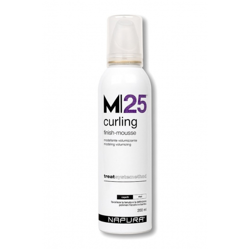 Napura Мусс Curling M25 для Вьющихся Волос Сильной Фиксации, 200 мл