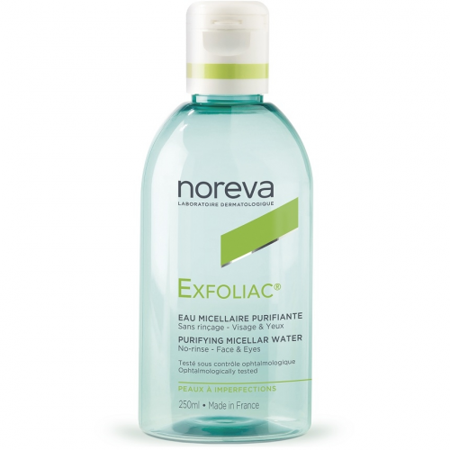 Noreva Лосьон Exfoliac Очищающий Мицеллярный Флакон, 250 мл