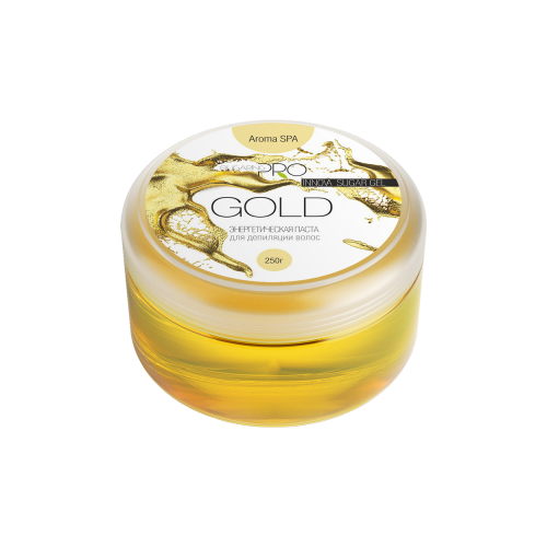 Sugaring PRO Паста Gold Сахарная Энергетическая Золото Универсальная Лето, без Разогрева, 250г
