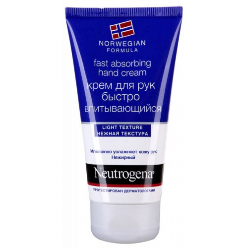 Neutrogena Крем Hand cream для Рук Быстро Впитывающийся, 75 мл