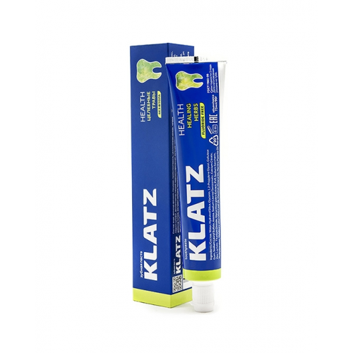Klatz Паста Health Зубная Целебные Травы без Фтора, 75 мл
