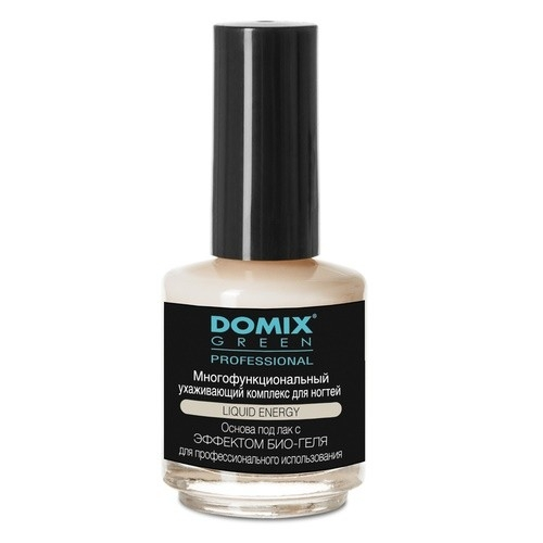 Domix Комплекс Liquid Energy Многофункциональный Ухаживающий для Ногтей, 17 мл