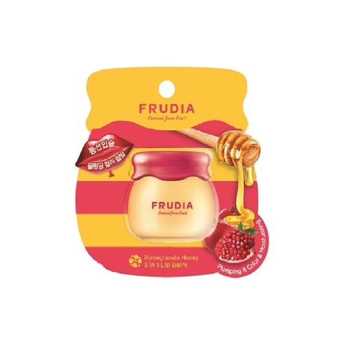 Frudia Бальзам Pomegranate Honey 3 in 1 Lip Balm для Губ с Медом и Экстрактом Граната, 10г