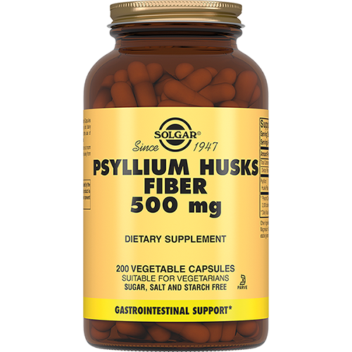 Solgar Псиллиум Psyllium Клетчатка Кожицы Листа Капсулы 500 мг №200