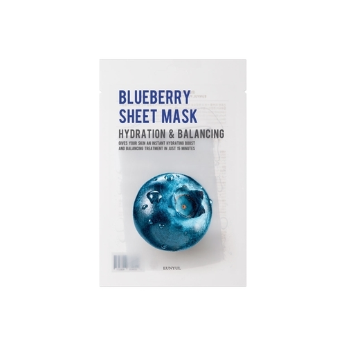 Eunyul Маска Purity Blueberry Sheet Mask Тканевая с Экстрактом Черники, 22 мл