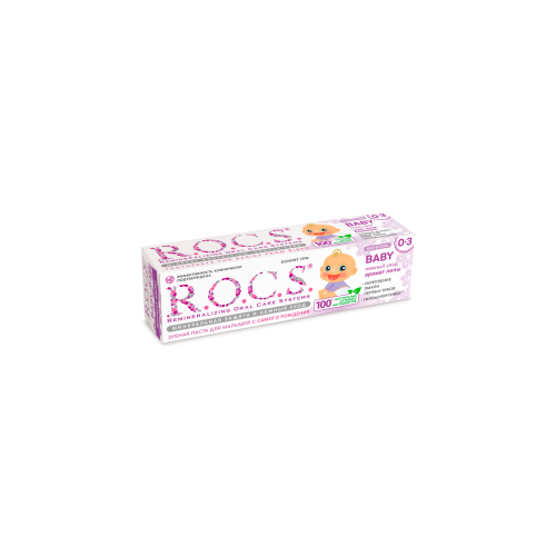 R.O.C.S. Паста R.O.C.S. Baby Зубная Аромат Липы, 45 гр