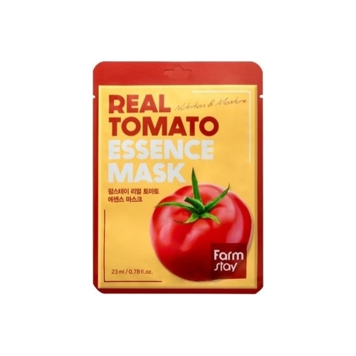 FarmStay Маска Real Tomato Essence Mask Тканевая для Лица с Экстрактом Томата, 23 мл