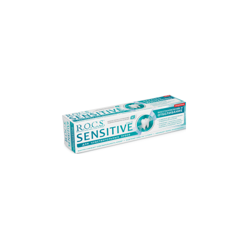 R.O.C.S. Паста Sensitive Зубная Восстановление и Отбеливание, 94 гр