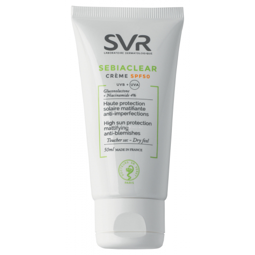SVR Крем Sebiaclear Creme для Лица SPF50, 50 мл