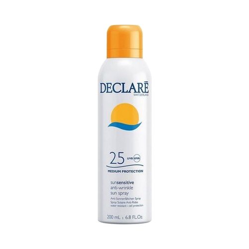 Declare Спрей Anti-Wrinkle Sun Spray SPF 25 Солнцезащитный с Омолаживающим Действием, 200 мл