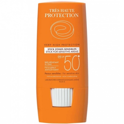 AVENE Стик Stick for Sensitive Areas Солнцезащитный для Чувствительных Зон Spf 50+, 8 мл