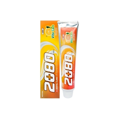 DC 2080 Паста Vita Care Зубная со Вкусом Мяты и Зеленого Яблока Витаминный Уход, 120г