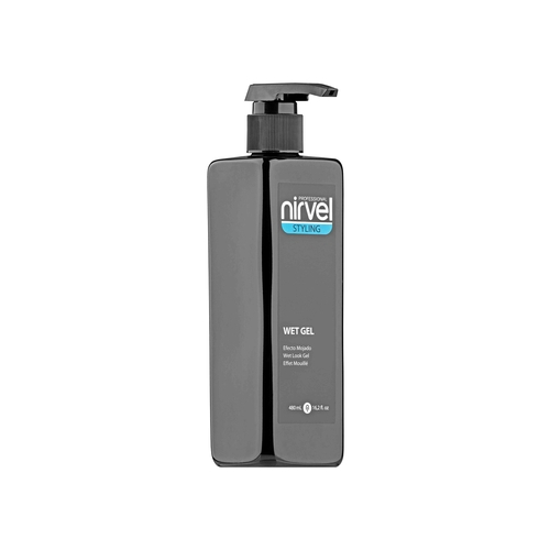 Nirvel Professional Гель Wet Look Gel для Укладки Волос с Мокрым Эффектом Средней Фиксации, 480 мл