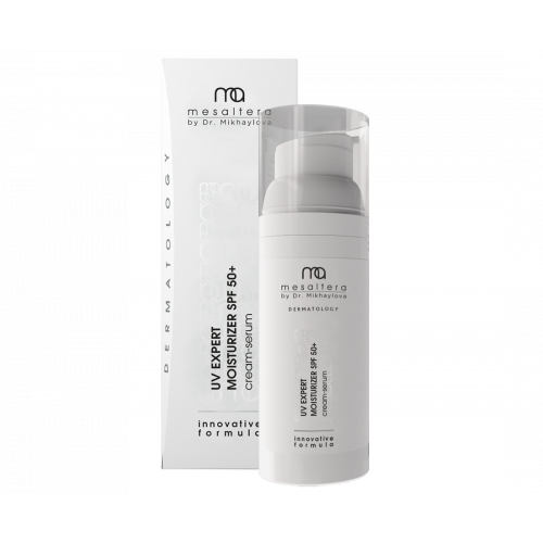 Mesaltera By Dr. Mikhaylova Крем-Сыворотка Expert Moisturizer Солнцезащитная SPF 50+UV, 50 мл