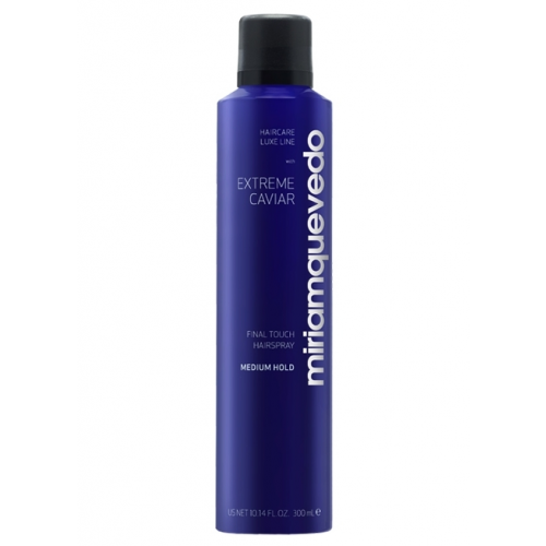 MIRIAMQUEVEDO Лак Extreme Caviar Final Touch Hairspray – Medium Hold для Волос Средней Фиксации, 300 мл