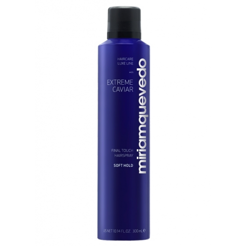 MIRIAMQUEVEDO Лак Extreme Caviar Final Touch Hairspray – Soft Hold для Волос Легкой Фиксации, 300 мл