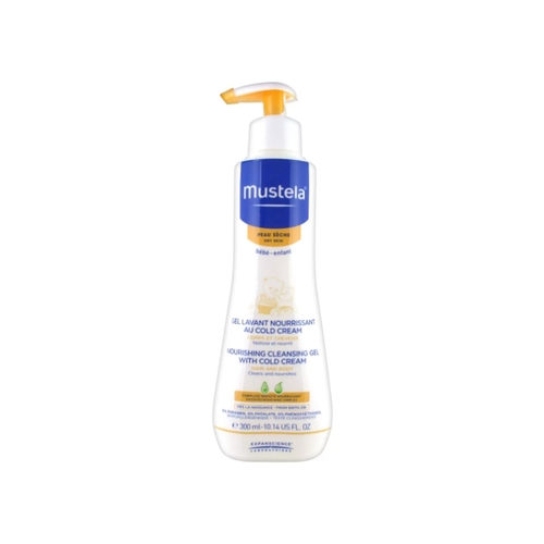 Mustela Гель Gel Lavant Nourrissant Au Cold Cream Питательный для Купания с Кольд-Кремом Бебе, 300 мл