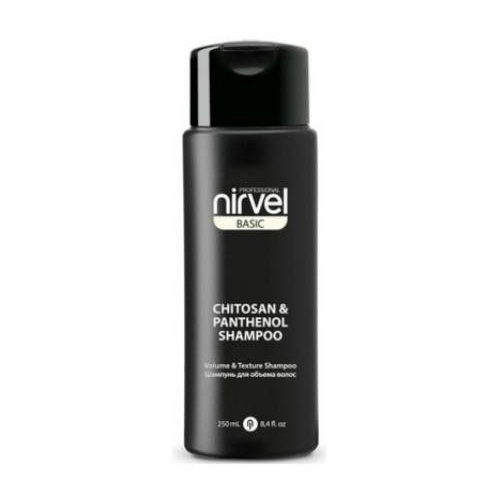 Nirvel Professional Шампунь Shampoo Volume & Texture Chitosan & Panthenol для Тонких и Безжизненных Волос, 250 мл