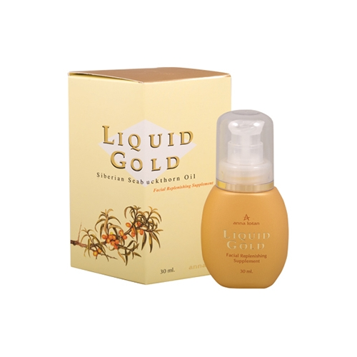 Anna Lotan Капли Liquid Gold Facial Replenishing Supplement Золотые, 30 мл