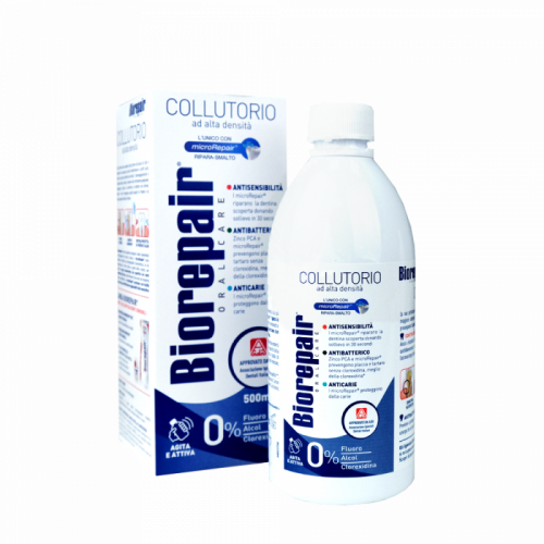 BIOREPAIR Ополаскиватель Antibacterial Mouthwash для Полости Рта, 500 мл