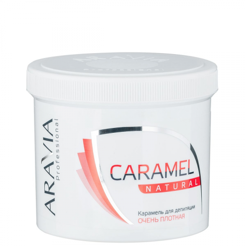 ARAVIA Карамель Caramel Natural для Депиляции Натуральная Очень Плотной Консистенции, 750 гр
