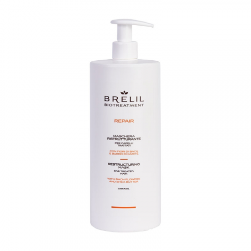 Brelil Professional Маска Bio Traitement Repair Mask восстанавливающая, 1000 мл