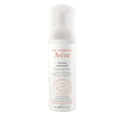 AVENE Пенка Mousse Nettoyante Очищающая для Лица и области вокруг Глаз, 150 мл