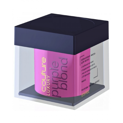 Estel Haute Couture Маска Luxury Purple Blond Коралловая для Волос, 200 мл