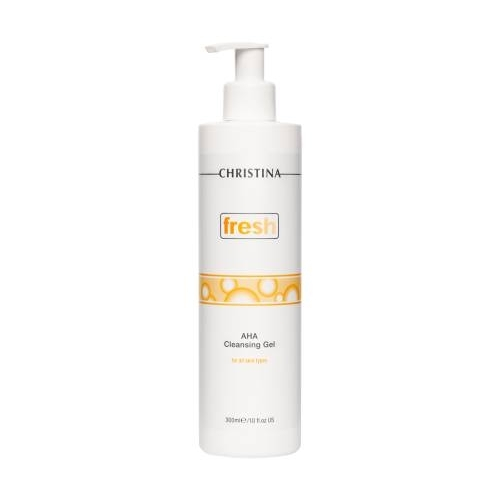 Christina Гель Fresh AHA Cleansing Gel for all Skin Types Очищающий с Фруктовыми Кислотами для всех Типов Кожи, 300 мл