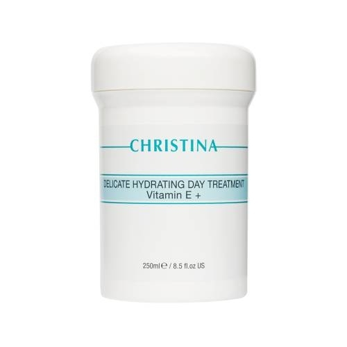 Christina Крем Delicate Hydrating Day Treatment + Vitamin E с Витамином Е Деликатный Увлажняющий Дневной для Нормальной и Сухой Кожи, 250 мл