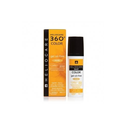 Cantabria Labs Гель Тональный Солнцезащитный с SPF 50+ (Жемчужный), 50 мл