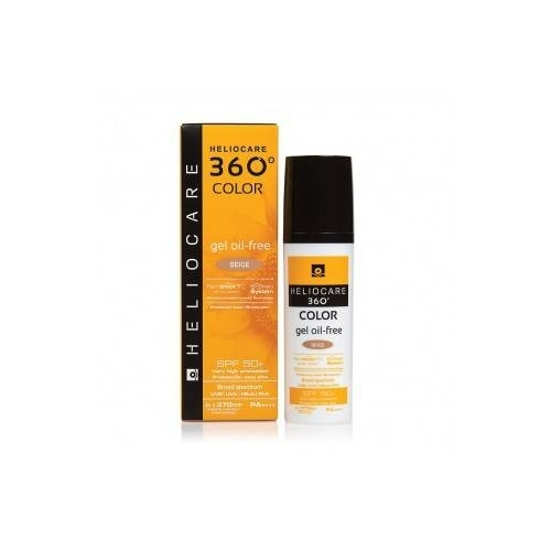 Cantabria Labs Гель Тональный Солнцезащитный с SPF 50+ (Бежевый), 50 мл