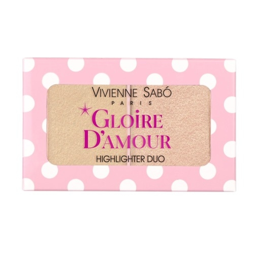 Vivienne Sabo Палетка Gloire D'amour Хайлайтеров Мини тон 02, 6г
