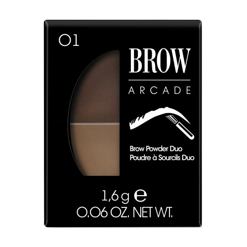 Vivienne Sabo Тени Brow Arcade для Бровей Двойные тон 01, 1,6г