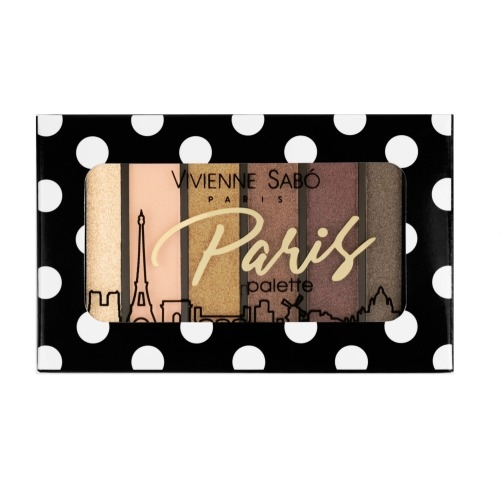 Vivienne Sabo Палетка Paris Теней для Век Мини тон 02, 6г