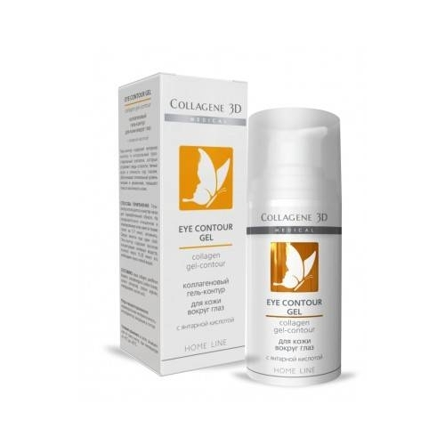 Collagene 3D Гель-контур для глаз с янтарной кислотой Express Lifting, 15 мл