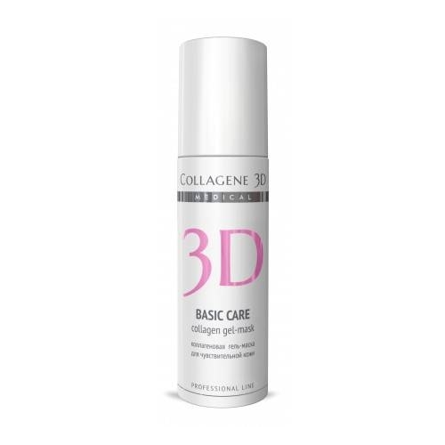 Collagene 3D Коллагеновая Гель-маска для чувствительной и склонной к аллергии кожи Basic Care, 130 мл